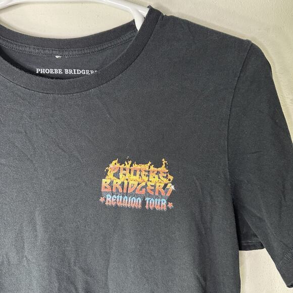 Phoebe Bridgers Shirt Women Large Black Reunion Tour 2021 Band Concert Tee Music - Picture 4 of 5